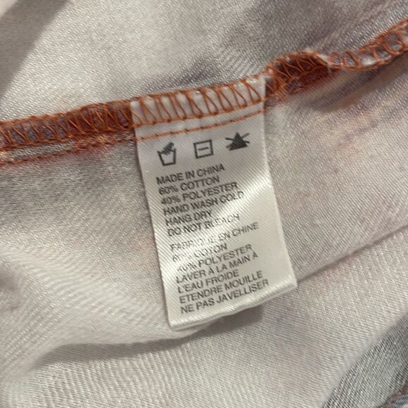 Paper + Crane Small Twist-Front Button-Down Plaid Shirt size S - Picture 8 of 8